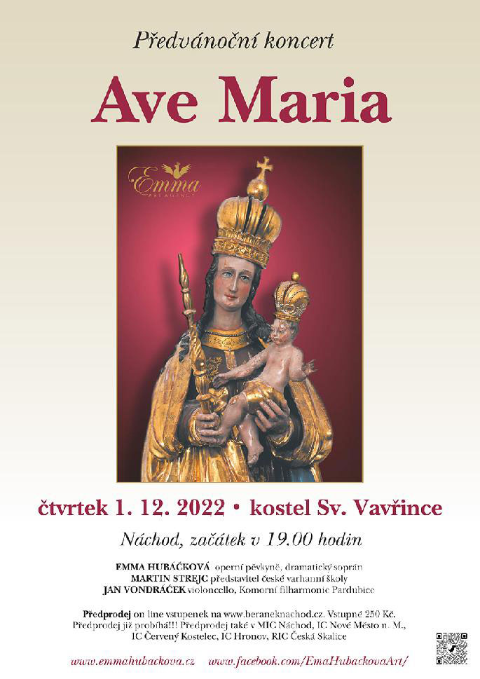 předvánoční koncert Ave Maria